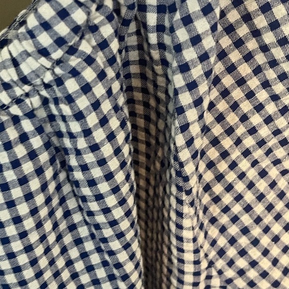 Tiered Seersucker Long-Sleeve Swing Top for Women size S NWTO - Picture 8 of 14